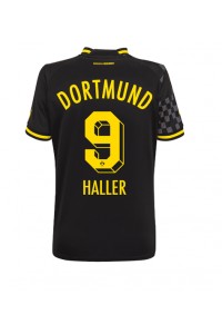 Borussia Dortmund Sebastien Haller #9 Fotballdrakt Borte Klær Dame 2022-23 Korte ermer